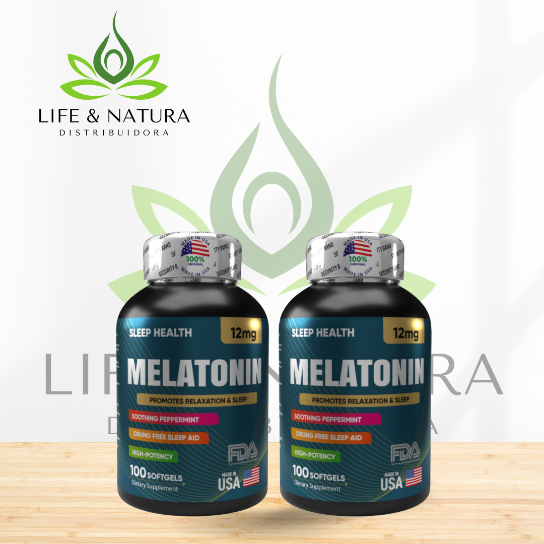 2X  MELATONINA X 100 SOFGELS