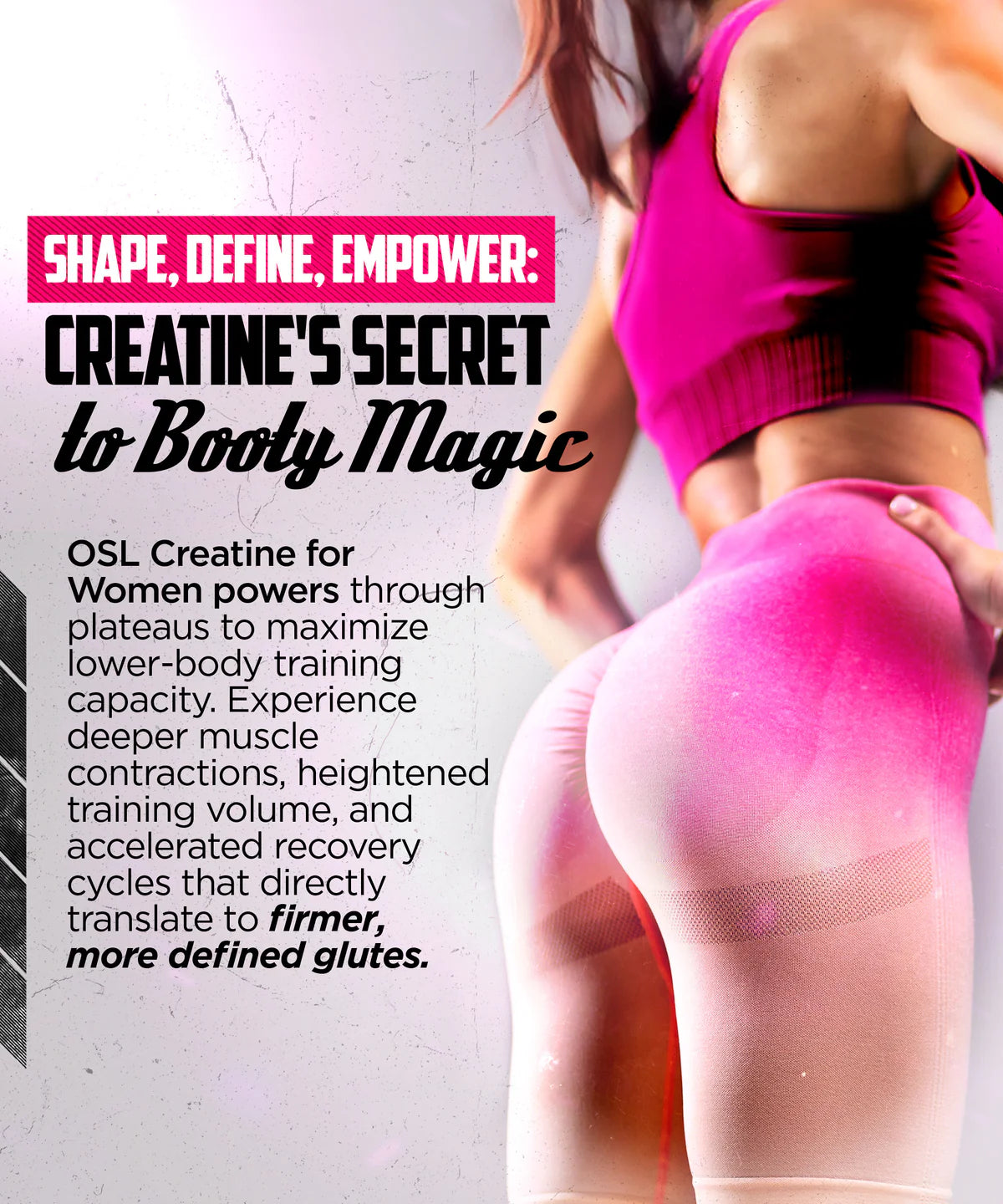 CREATINA FOR WOMEN - CREATINA PRA MUJERES